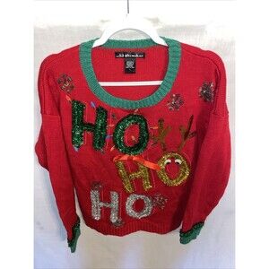 United States Sweater Women’s Christmas Pullover Size Large Red Green Holidays